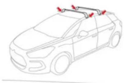 DS 5 (2011) - Pose des barres de toit - 1