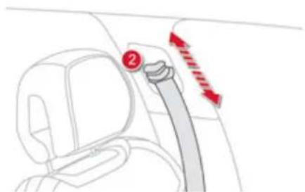 DS 5 (2011) - Ceintures avant - 2