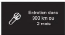 DS 5 (2015) - Échéance de révision inférieure à 1 000 km - 1