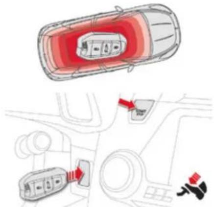 DS 5 (2015) - Démarrage de secours avec le système "Accès et Démarrage Mains Libres" - 1