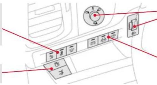 DS 5 (2015) - Barrettes de commandes latérales - 1