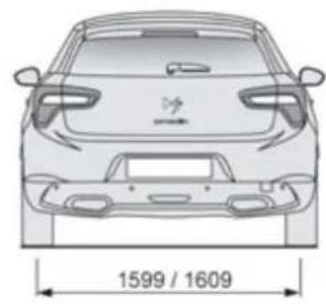 DS 5 (2012) - Dimensions (en mm) - 2