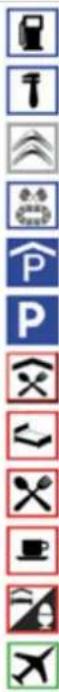 DS 5 (2012) - LISTE DES PRINCIPAUX POINTS D'INTÉRÊTS (POI) - 1