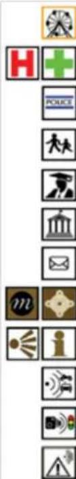 DS 5 (2012) - LISTE DES PRINCIPAUX POINTS D'INTÉRÊTS (POI) - 2