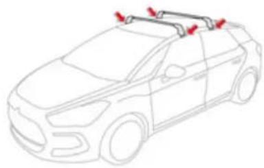 DS 5 (2012) - Pose des barres de toit - 1