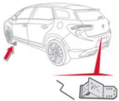 DS 5 (2012) - Déverrouillage de secours - 1