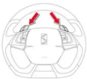 DS 5 (2012) - Commandes au volant - 1