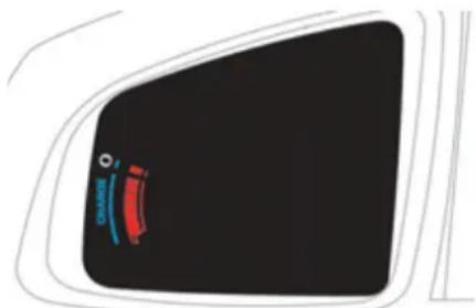 DS 5 (2012) - Indicateur de consommation / génération d'énergie - 3