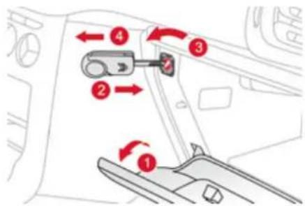 DS 3 (2013) - Airbg passager avant - 1