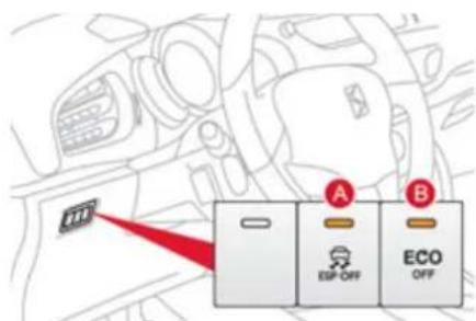 DS 3 (2013) - Barrette de commandes - 1