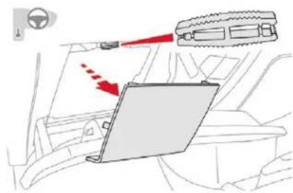 CITROEN C4 SpaceTourer (2021) - Changement d'un fusible Acces à l'outillage - 2