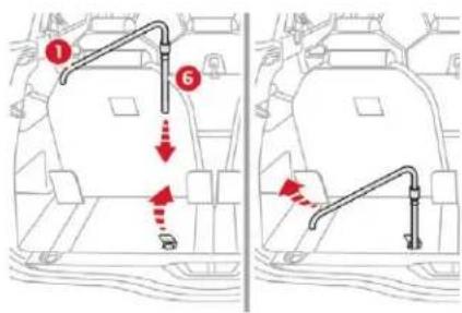 CITROEN C4 SpaceTourer (2021) - Retrait de la roue de secours - 1