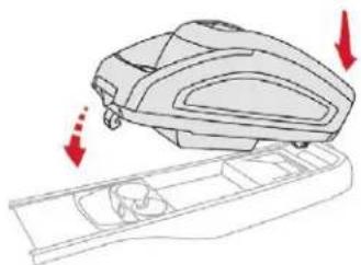 CITROEN C4 SpaceTourer (2021) - Remise en place de la console nomade - 1