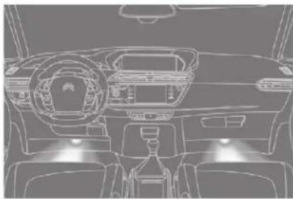 CITROEN C4 SpaceTourer (2021) - Éclairage cave à pieds - 1