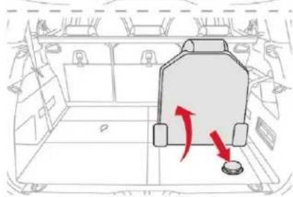 CITROEN C4 SpaceTourer (2021) - Accès au réservoir d'AdBlue® par le coffre - 2