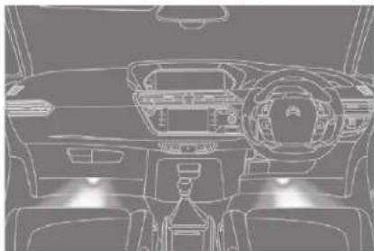 CITROEN C4 SpaceTourer (2021) - Éclairage cave à pieds - 2