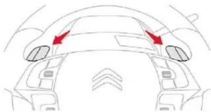CITROEN C4 SpaceTourer (2021) - Commandes sous-volant - 1
