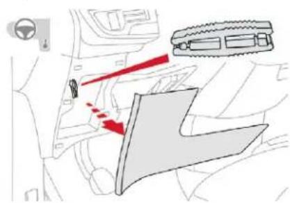 CITROEN C4 SpaceTourer (2021) - Changement d'un fusible Acces à l'outillage - 1