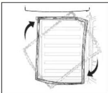 HOOVER HFLE54WN - Dør reversibilitet - 5