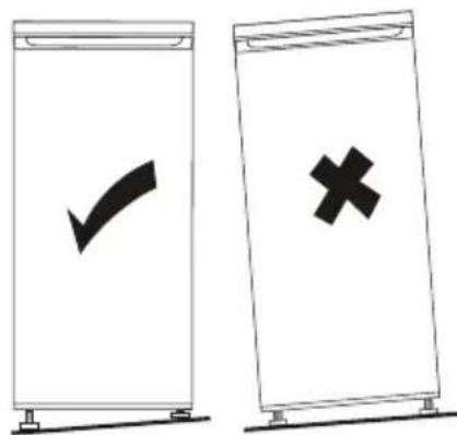 HOOVER HFLE54WN - Nivelamento daunities - 2