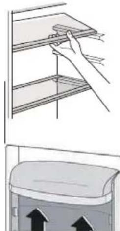 HOOVER HFLE54WN - Plaatsen van de dcurrekken - 1