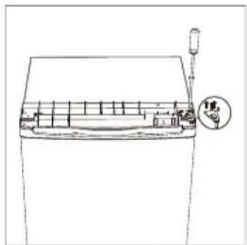 HOOVER HFLE54WN - Deur omkeren - 3