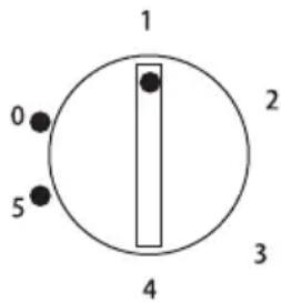 HOOVER HFLE54WN - Instellen van de temperatuur - 1