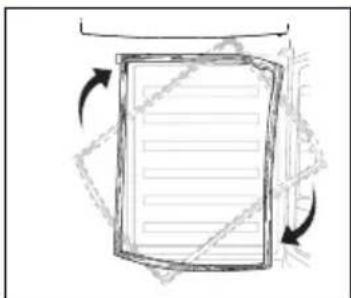 HOOVER HFLE54WN - Oven käannettävyys - 5