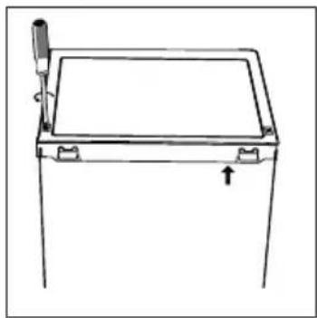 HOOVER HFLE54WN - Dør reversibilitet - 1