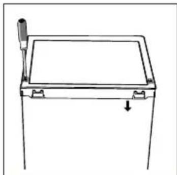 HOOVER HFLE54WN - Dorrvändbarhet - 4
