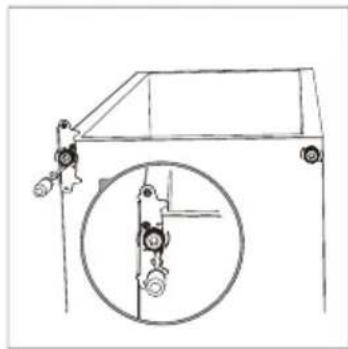 HOOVER HFLE54WN - Dør reversibilitet - 2