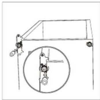 HOOVER HFLE54WN - Dorrvändbarhet - 2