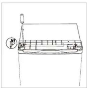 HOOVER HFLE54WN - Deur omkeren - 3