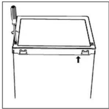 HOOVER HFLE54WN - Dør reversibilitet - 1