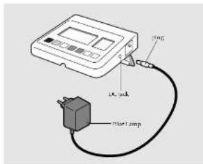 TANITA WB110MA - ① When using the AC Adapter - 1