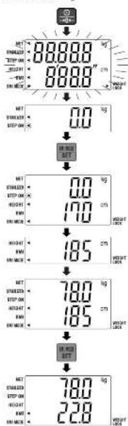 TANITA WB110MA - 3.Betriebsanleitungen - 8