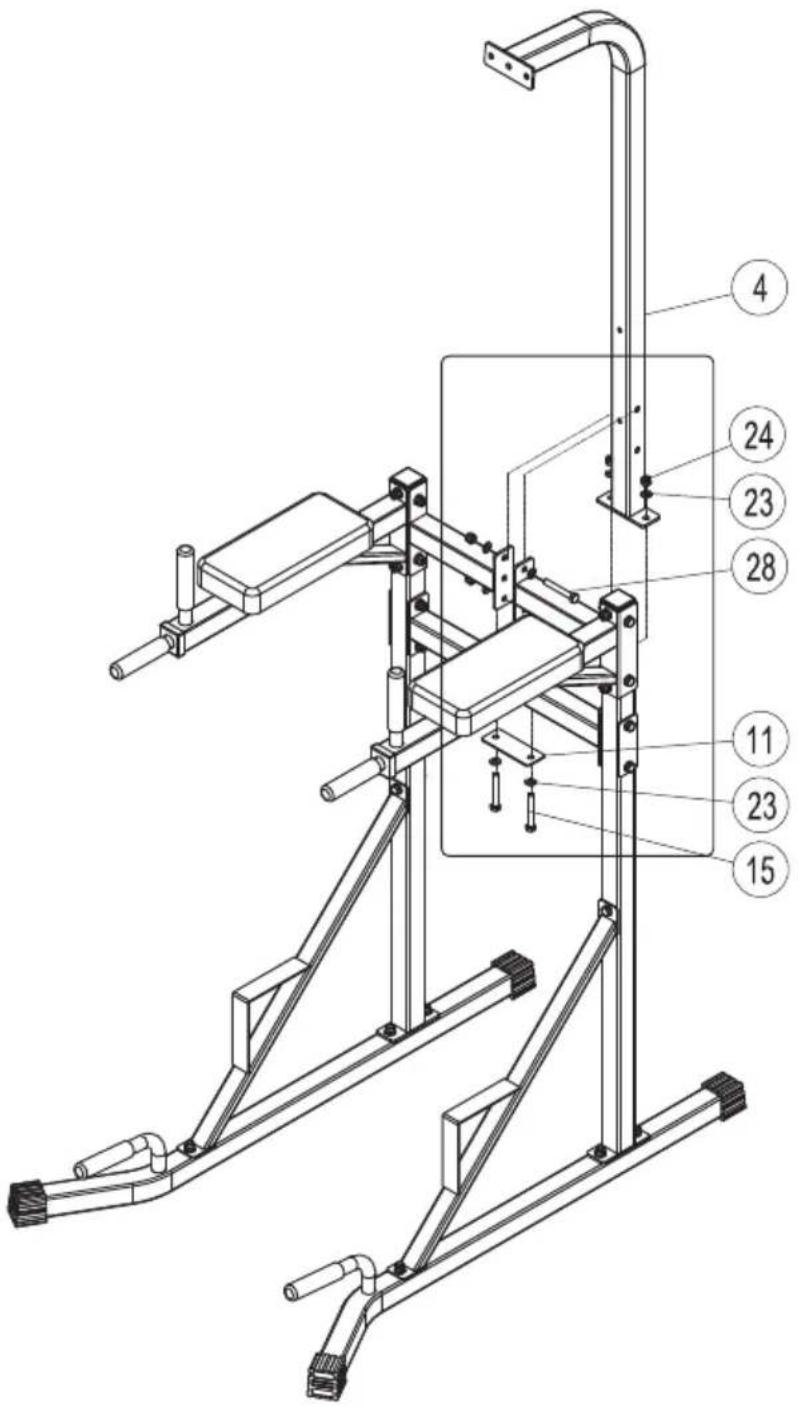 TUNTURI Power Tower PT20 - A-6 - 4