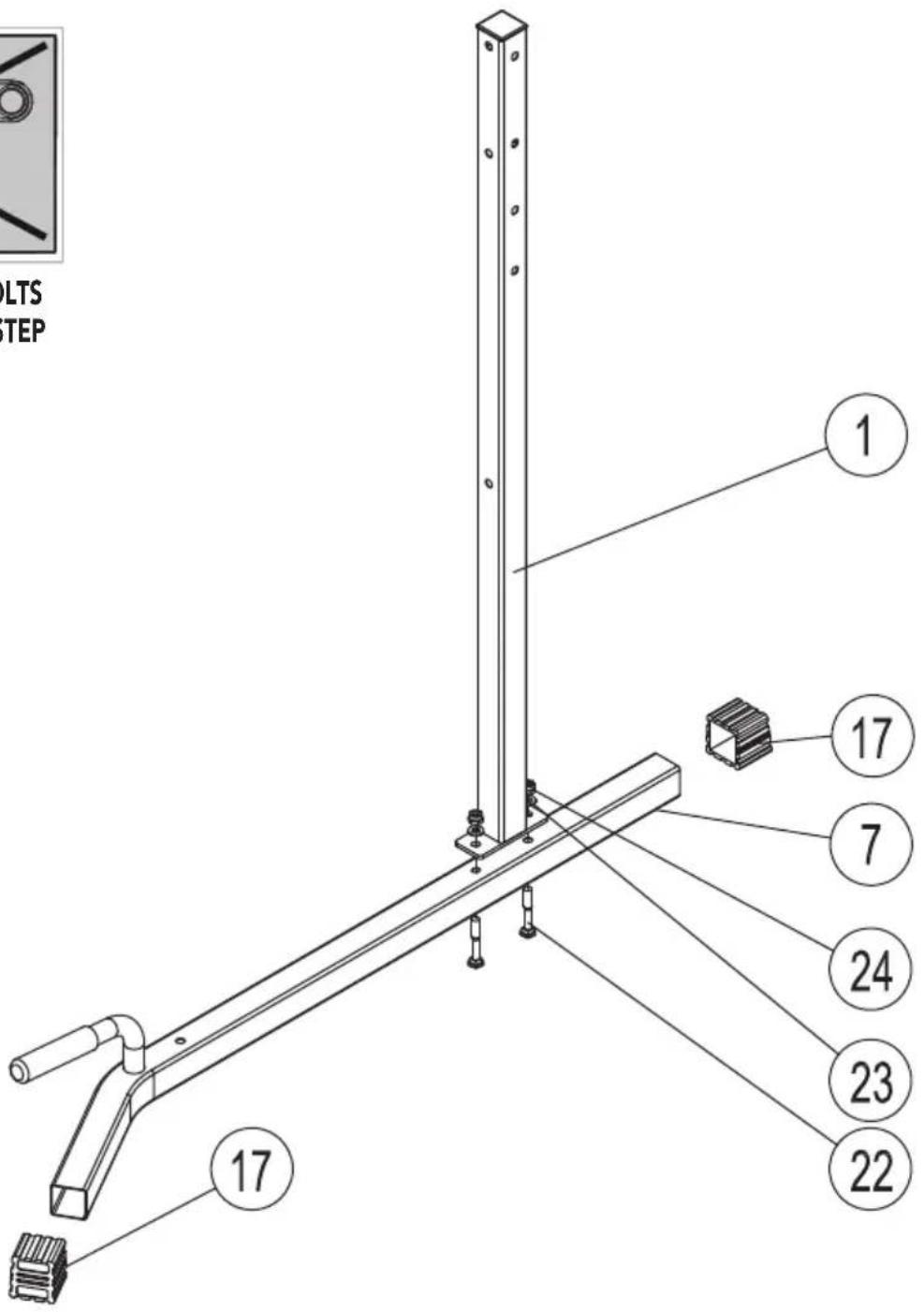 TUNTURI Power Tower PT20 - A-1 - 3