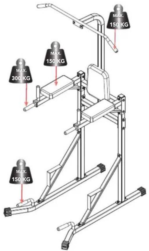 TUNTURI Power Tower PT20 - W-1 - 1