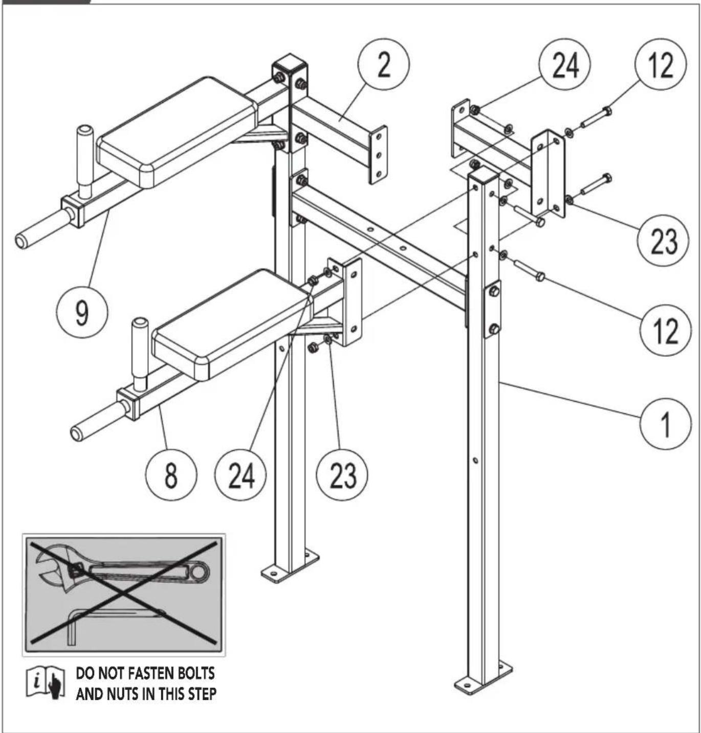 TUNTURI Power Tower PT20 - A-5 - 1
