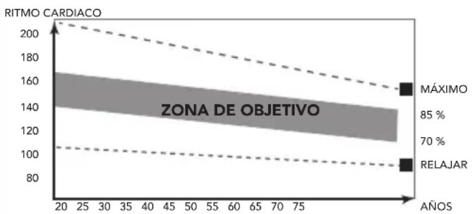 TUNTURI Cardio Fit R50W - Fase de ejercicio - 1