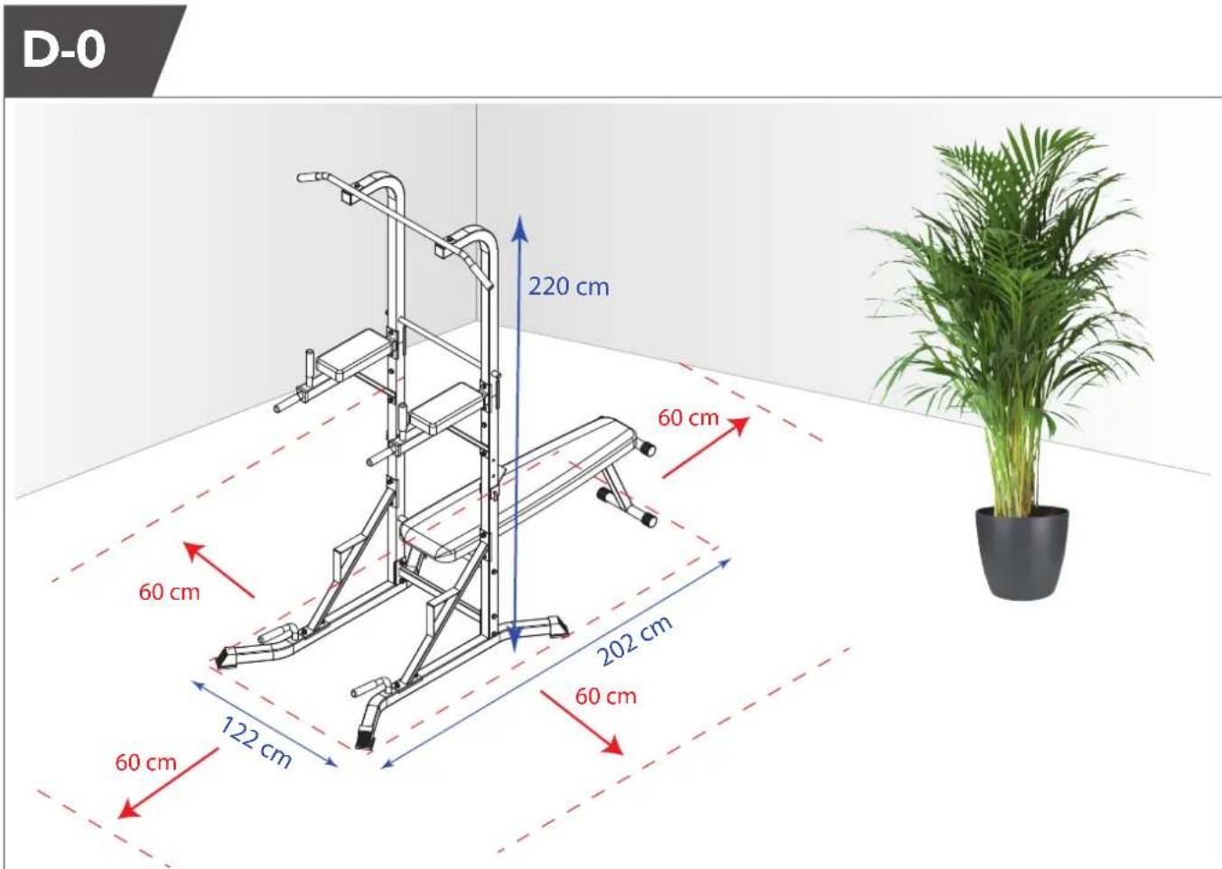 TUNTURI Power Tower PT60 - C - 4