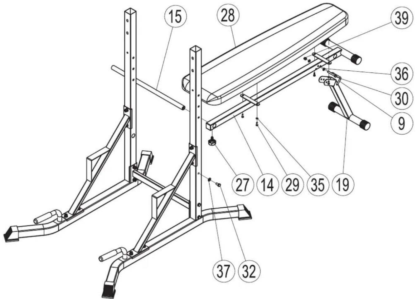 TUNTURI Power Tower PT60 - C - 6