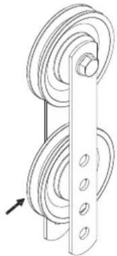 TUNTURI Home Gym HG20 - Kaapelin kireyden säätäminen - 1
