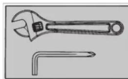TUNTURI Leverage Gym WT80 - Bouten en moeren aandraaien - 1