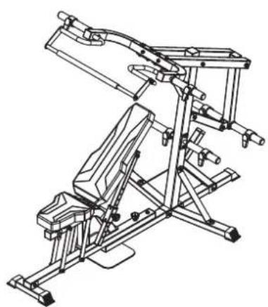 TUNTURI Leverage Gym WT80 - 7 - 11