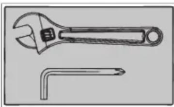 TUNTURI Glute Ham Developer GH10 - Fasten Nuts and Bolts - 1