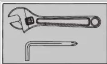 TUNTURI Glute Ham Developer GH10 - Fasten Nuts and Bolts - 1