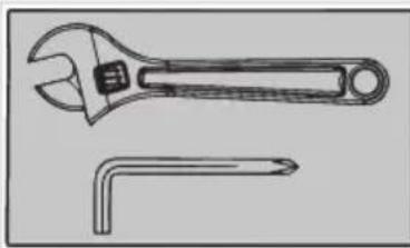 TUNTURI Glute Ham Developer GH10 - Apriete de tuercas y tornillos - 1