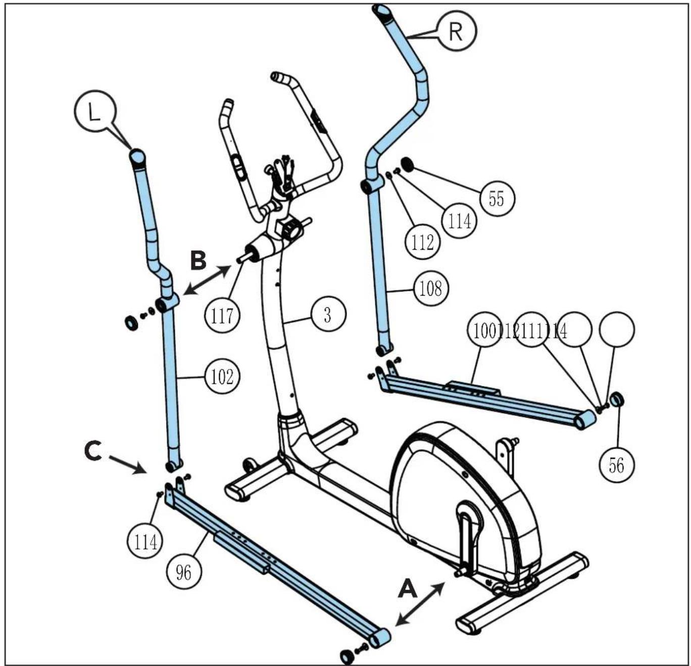 TUNTURI Competence C20R - B - 37